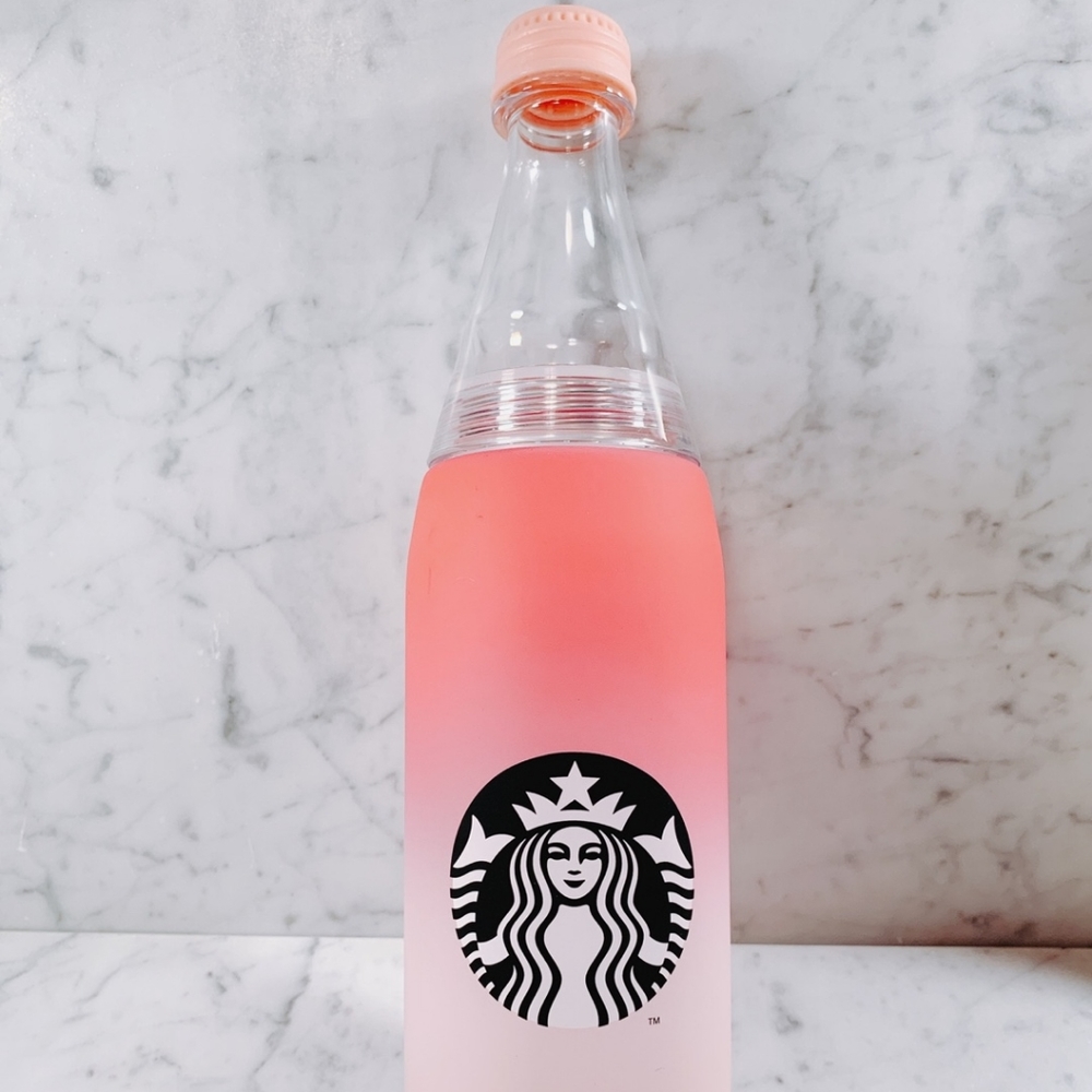 19' STARBUCKS Summer Sunset bottle w/ netbag